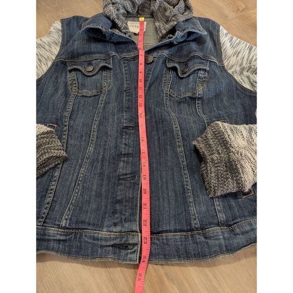 Sz 2X Torrid Jean Jacket Hoodie - Picture 13 of 15